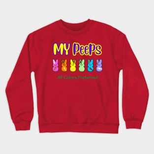 My Peeps Easter T-Shirt,Kids Bunny Unity Crewneck Sweatshirt